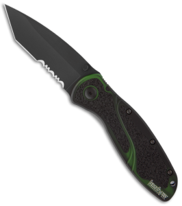 kershaw-1670bgtst-blur-tanto-blk-grn-smoke-serrated