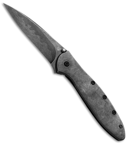 kershaw-1660cbbw-leek-composite-black-wash